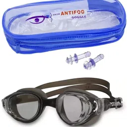 Slip-Resistant Swimming Goggles With Earplugs-image-6
