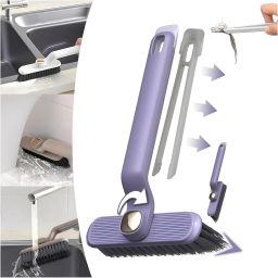 Multifunctional Window Slots,Multi-Purpose Door Window Track Gap Cleaning Brush Plastic Wet and Dry Brush-image-23