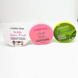 COSMO HUB Set Of 3 Professional Compact Powder - 9g Each-90