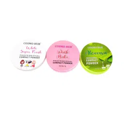 COSMO HUB Set Of 3 Professional Compact Powder - 9g Each image 2