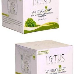 LOTUS HERBALS Whiteglow Skin Whitening & Brightening Gel Cream SPF 25 (Pack of 2) (40g * 2)))-23