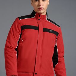 Men Colorblock Casual Jacket-image-4