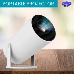 Guggu Mini HD Projector for Home 4KSupport With Built-in App Netflix/Prime/YouTubeJ357 (4500 lm / 1 Speaker / Wireless / Remote Controller) Portable Projector-picture-10