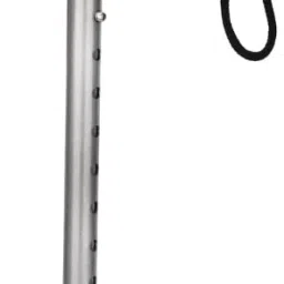 Walking stick in steel with four leg silver color Walking Stick-image-78