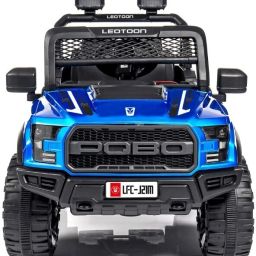 POBO BLUE 4 Motors 4x4 (1-8Yrs) Battery ride on Jeep Battery Operated Ride On-image-98