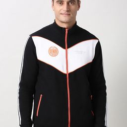 Peter England Casuals Men Colourblocked Sweatshirt-picture-16