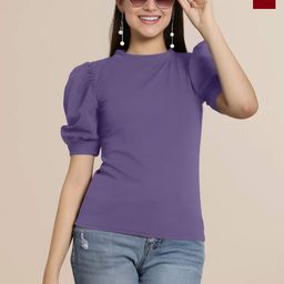 Mast & Harbour Women Pack of 2 Sweetheart Neck Empire Top-image-40