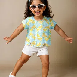 TALES & STORIES Floral Print Top-picture-51