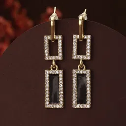 DressBerry Contemporary Drop Earrings-7