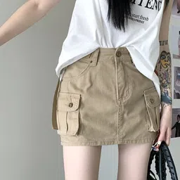StyleCast Women Denim Straight Skirts-picture-47
