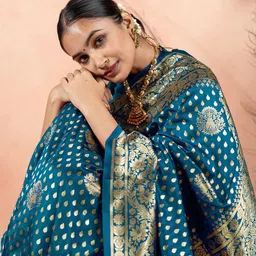 Subham Woven Design Zari Saree-image-33