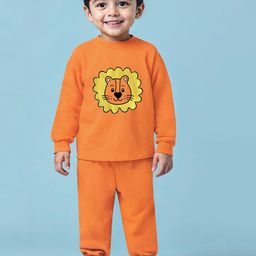 YK X Trampoline Unisex Kids Printed Night suit-image-14