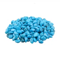 VANNEF Blue Glossy Aquarium Pebbles-9