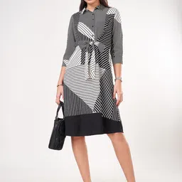 Annabelle by Pantaloons Women Printed A-Line Dress-image-87