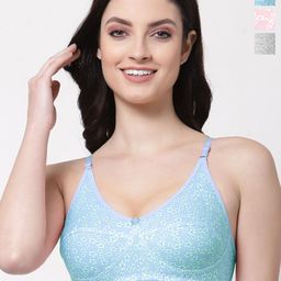 SHYAM SONS FLAIR Women Pack Of 3 Floral Full Coverage Everyday Bra-28