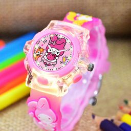 Shocknshop Girls Printed Dial & Straps Analogue Watch 337 Melody Pink-54