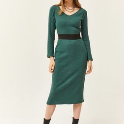 Olalook Sheath Midi Dress-image-71