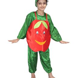 Kaku Fancy dresses Kids Apple Fruits Costume Set-image-90