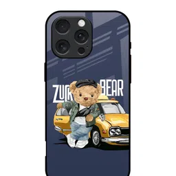 QRIOH Typography Printed iPhone 16 Pro Max Back Case Mobile Accessories-12