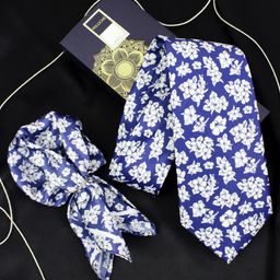 PELUCHE Men Sky Blossom Printed Accessory Gift Set-image-80