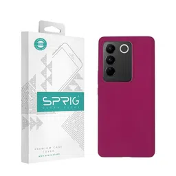 SPRIG vivo V27 Pro 5G Liquid Silicone Back Cover-image-33