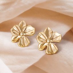 Rubans Floral Studs Earrings-10