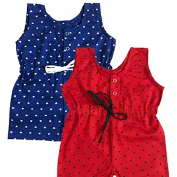 The Creators Unisex Kids Printed Basic Jumpsuit-25