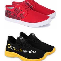 Spotwalk Men Mesh Running Shoes-image-91