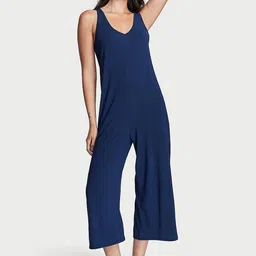 Victoria's Secret Women Solid V-Neck Night suit-picture-15