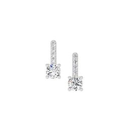 Sparkles Lab Grown Diamond 0.75 Carat Round Bar Drop Earrings for Women-44