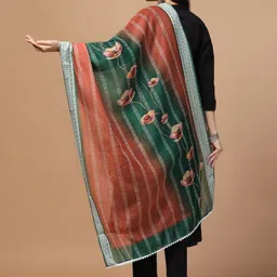 Kaizen TEXO FAB Ethnic Motifs Printed Dupatta image 3