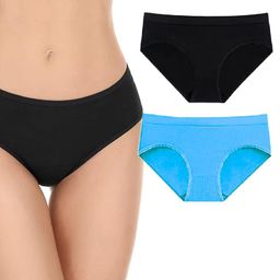 EMBATA Women Bikini Black, Blue Panty-image-90
