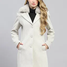 Monte Carlo Spread Collared Full Sleeve Single-Breasted Coat-picture-13