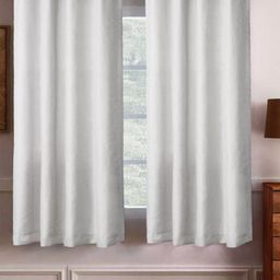 BELLA TRUE White 2 Pieces Black Out Window Curtains-image-85