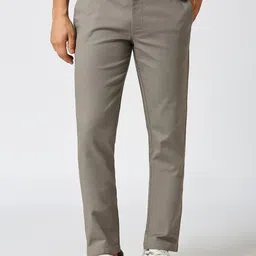 Basics Men Tapered Fit Trousers-picture-3