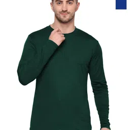 TQH Men Pack of 2 Dri-FIT Solid Round Neck Slim Fit T-shirts-picture-43