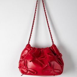 RAVE PU Structured Shoulder Bag with Tasselled-image-44