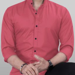 Men Regular Fit Solid Casual Shirt-image-63