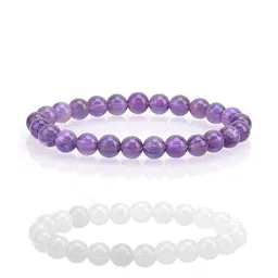 Divine souvenirs Unisex Artificial Beaded Elasticated Bracelet-18