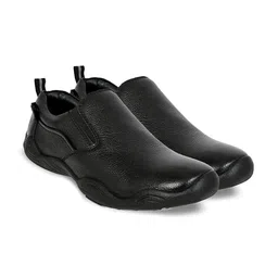 Allen Cooper Men Leather Slip-On Sneakers with Moisture Wicking Technology-image-13