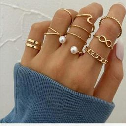 Arzonai Set Of 10 Rings-25