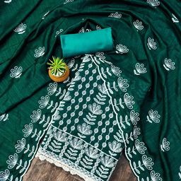 Maroosh Floral Embroidered Unstitched Dress Material-image-58