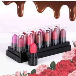 YELGO Multicolor Set Of 12 Matte Lipstick-6