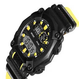 Hala Men Solid Round Tang Regular Analogue and Digital Watch-1040 image 5