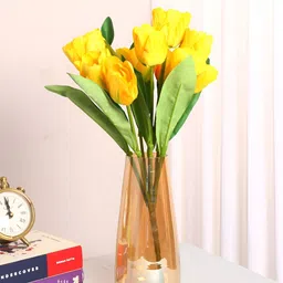 ARICK DECOR Yellow 1 Pieces Artificial Flower-15