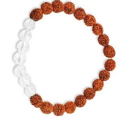 Divine souvenirs Unisex Artificial Beaded Elasticated Bracelet-24