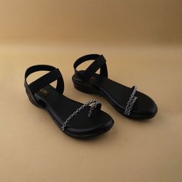 Ozuri Women 12500 Embellished One Toe Flats-15