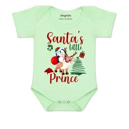 arvesa My First Christmas Printed Romper-picture-28