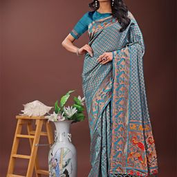 Panzora Ethnic Motifs Zari Saree-picture-39