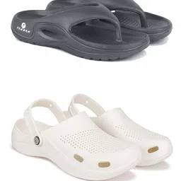 PENNEN Men Set Of 2 Thong Flip-Flops & Clogs-picture-30